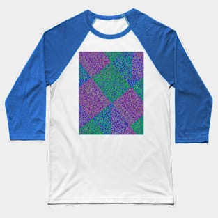 Speckled Collage of Colors Baseball T-Shirt